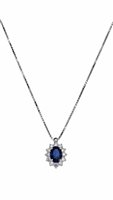 Collana Fanton Gioielli Donna COLLANE ZAFFIRO in Oro Zaffiro COOR-347-52